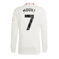 Pánský Fotbalový dres Manchester United Mason Mount #7 2023-24 Třetí Dlouhý Rukáv